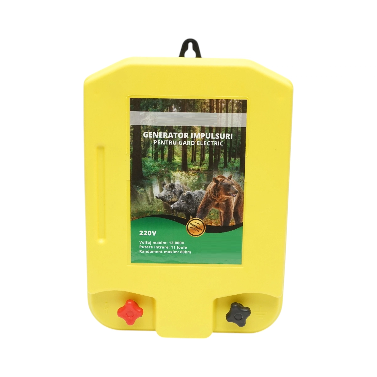 Generator de impulsuri pentru gard electric 11J 90km - imagine 2